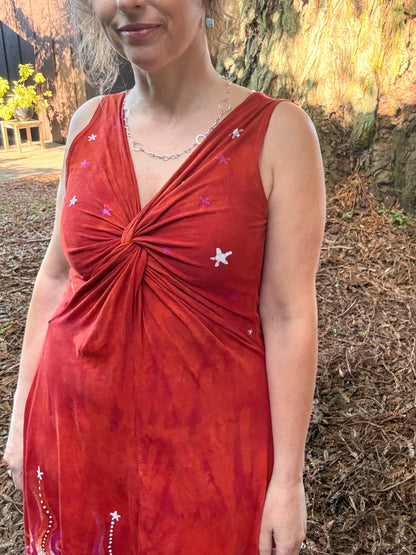 Ember Tide Batik Dress Batikwalla by Victoria 