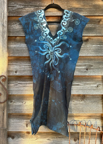 Eye Of The Hurricane Stretchy Hemp Tube Dress Batik Dresses Batikwalla 