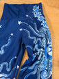 Super Blue Nova Batik Artist Yoga Pants Yoga Pants batikwalla 