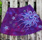 Hot Pink Moonbeams Hand Painted Batik Skort Batikwalla by Victoria Small 