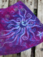 Hot Pink Moonbeams Hand Painted Batik Skort Batikwalla by Victoria Large 