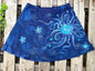 Blue Moon Hand Painted Batik Skort Batikwalla by Victoria Small 