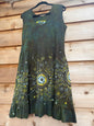 Brave The Storm Handmade Batik Dress with Pockets - Size Large Batik Dresses Batikwalla Large 