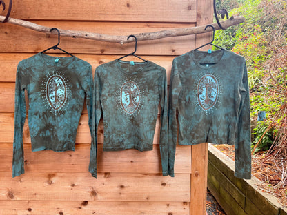 Mossy Batik Tree Long Sleeve Tee Batikwalla 