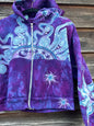 Morning Glory Sunshine Handmade Batik Hoodie hoodie batikwalla M/L 