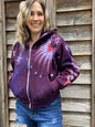 Bonfire Batik Hoodie hoodie batikwalla 