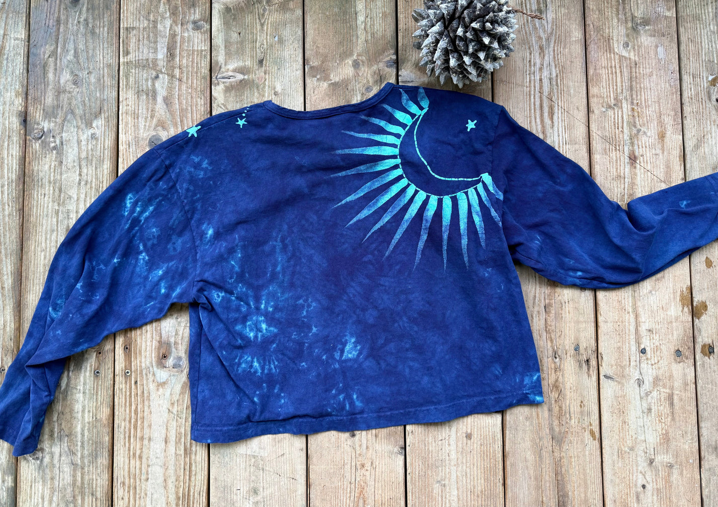 Pacific Moon Long Sleeve Batik T-Shirt Batikwalla by Victoria 