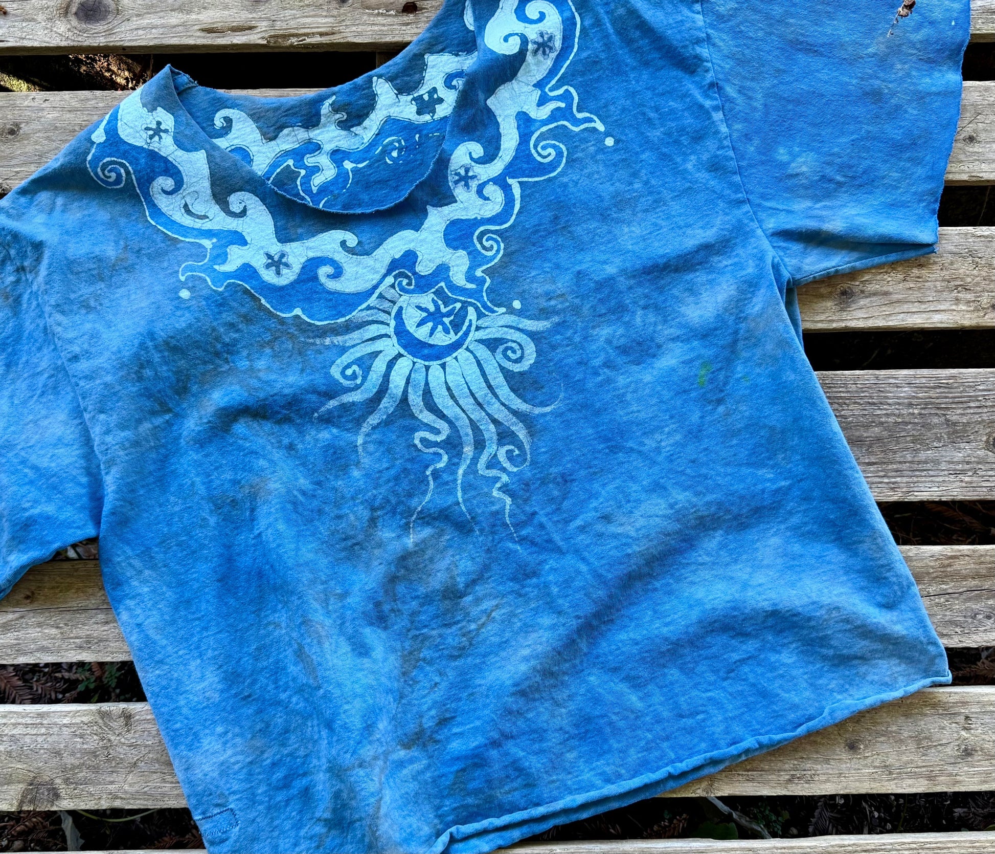 High Prairie Batik Necklace Tee Shirts & Tops Batikwalla by Victoria 