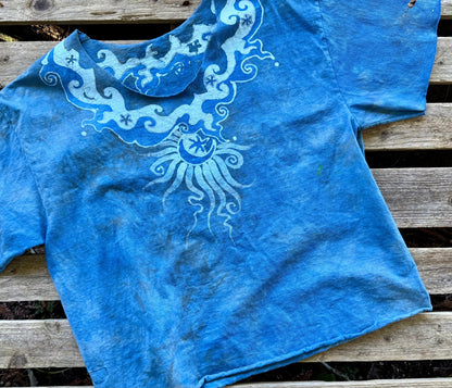 High Prairie Batik Necklace Tee Shirts & Tops Batikwalla by Victoria 