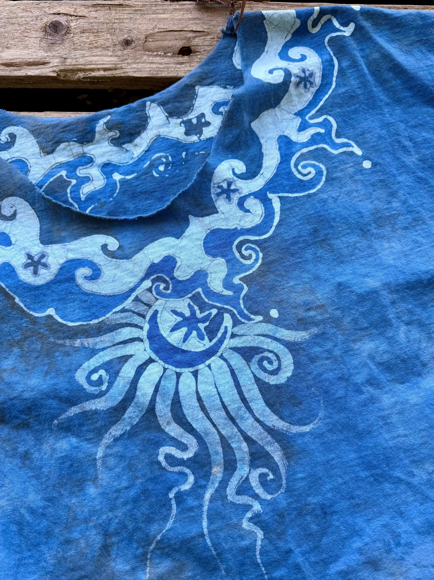 High Prairie Batik Necklace Tee Shirts & Tops Batikwalla by Victoria 