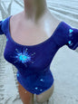 Midnight Star Batik Leotard Batikwalla by Victoria Large 