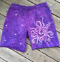 Comfy Cozy Galaxy Shorts - Magenta Moon Batikwalla by Victoria ONE SIZE 