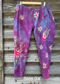 Sunrise Sunset Moon and Stars Batik Leggings leggings batikwalla 3X 