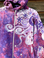 Brighten Up A Cloudy Day Batik Hoodie - Unisex Size 2X hoodie batikwalla 
