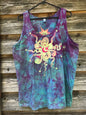 Rainbow Moonbeams Cotton Tank Top Tops batikwalla 2X 