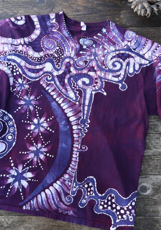 Daydream at Main Stage 90's Throwback Cotton Batik T-shirt - Size Large Tshirts batikwalla 