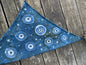 Wild Blueberries Handmade Batik Bandana / Scarf scarf batikwalla 
