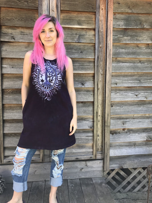 Oval Tree Pocket Dress Batik Dresses Batikwalla by Victoria 