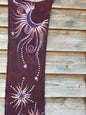 Mulberry Moondance Handmade Batik Scarf in Organic Cotton