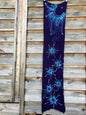 The Night Sky Is A Blissful Wonder Handmade Batik Scarf in Organic Cotton