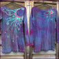 Moon Star Sunrise Long Sleeve Batik Tunic Top - Batikwalla 
 - 5
