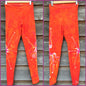 Brilliant Orange Galaxy Batik Leggings - Size Small - Batikwalla 
 - 2