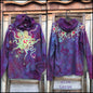 Sunrise Sunset Handmade Organic Cotton Batikwalla Hoodie