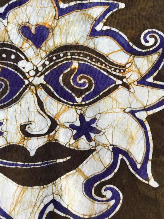 Graffiti Sun Batik Tshirt