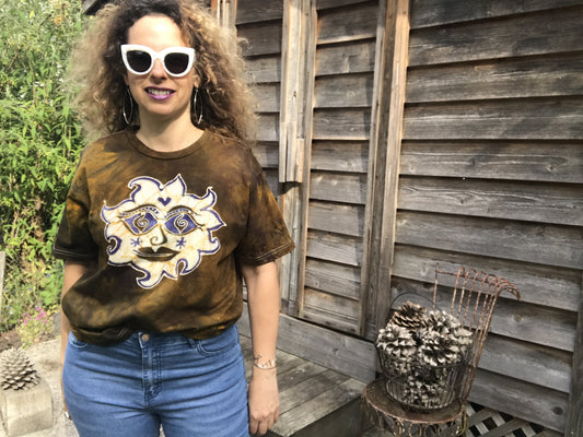 Graffiti Sun Batik Tshirt