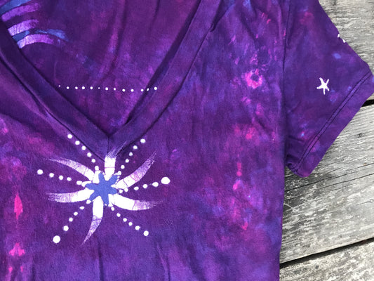 Magenta Sky Center Star - Size Medium ONLY