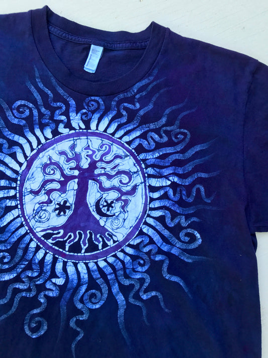 Purple Tree Handmade Batikwalla Tshirt