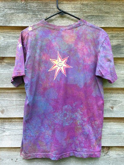 Sunrise Moon Star Handmade Batik Tshirt - Batikwalla 
 - 5