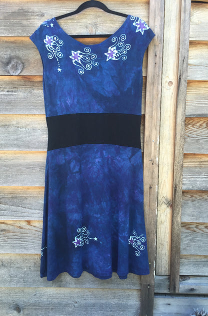 Blue River Batik Organic Cotton Hemp Summer Dress - Batikwalla 
 - 2