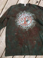 Earth Is Magic Tree of Life Long Sleeve Batik Tshirt - Size XL - Batikwalla 
 - 1