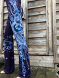 Moon Berry Mist Handmade Batik Yoga Pants