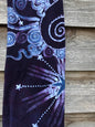 Moon Berry Mist Handmade Batik Yoga Pants