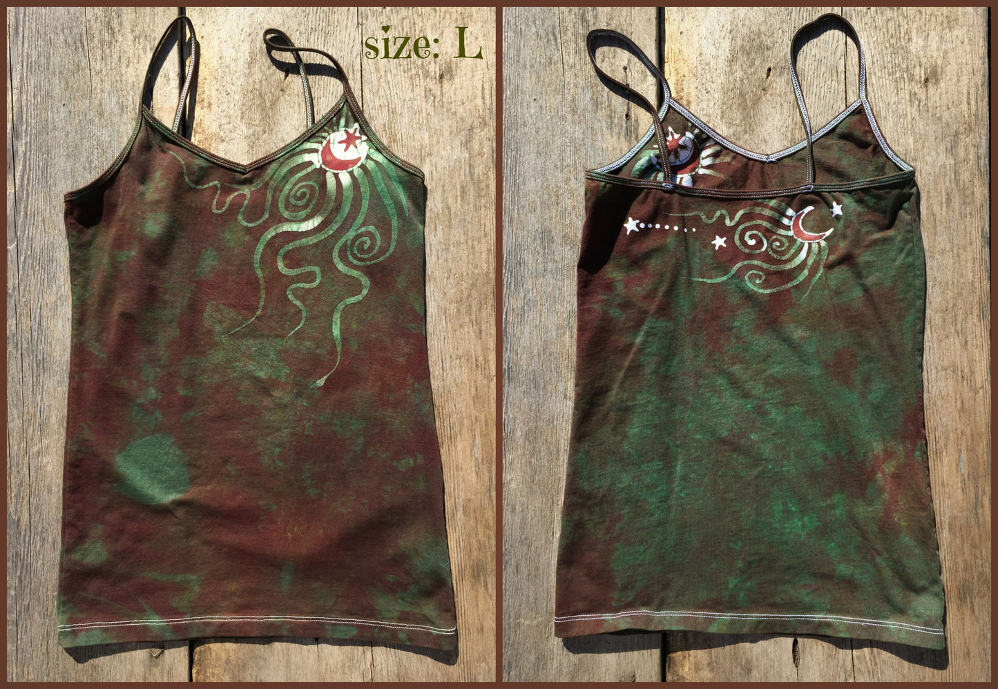 The Earth is Magic Batik Stretchy Camisole - Batikwalla 
 - 7