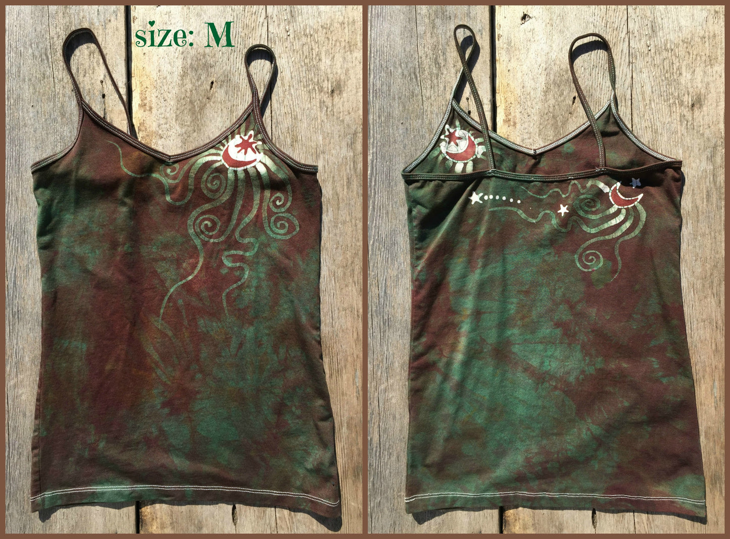 The Earth is Magic Batik Stretchy Camisole - Batikwalla 
 - 6