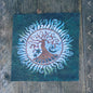Forest Green Tree of Life Batik Print Patch - Batikwalla 
 - 1