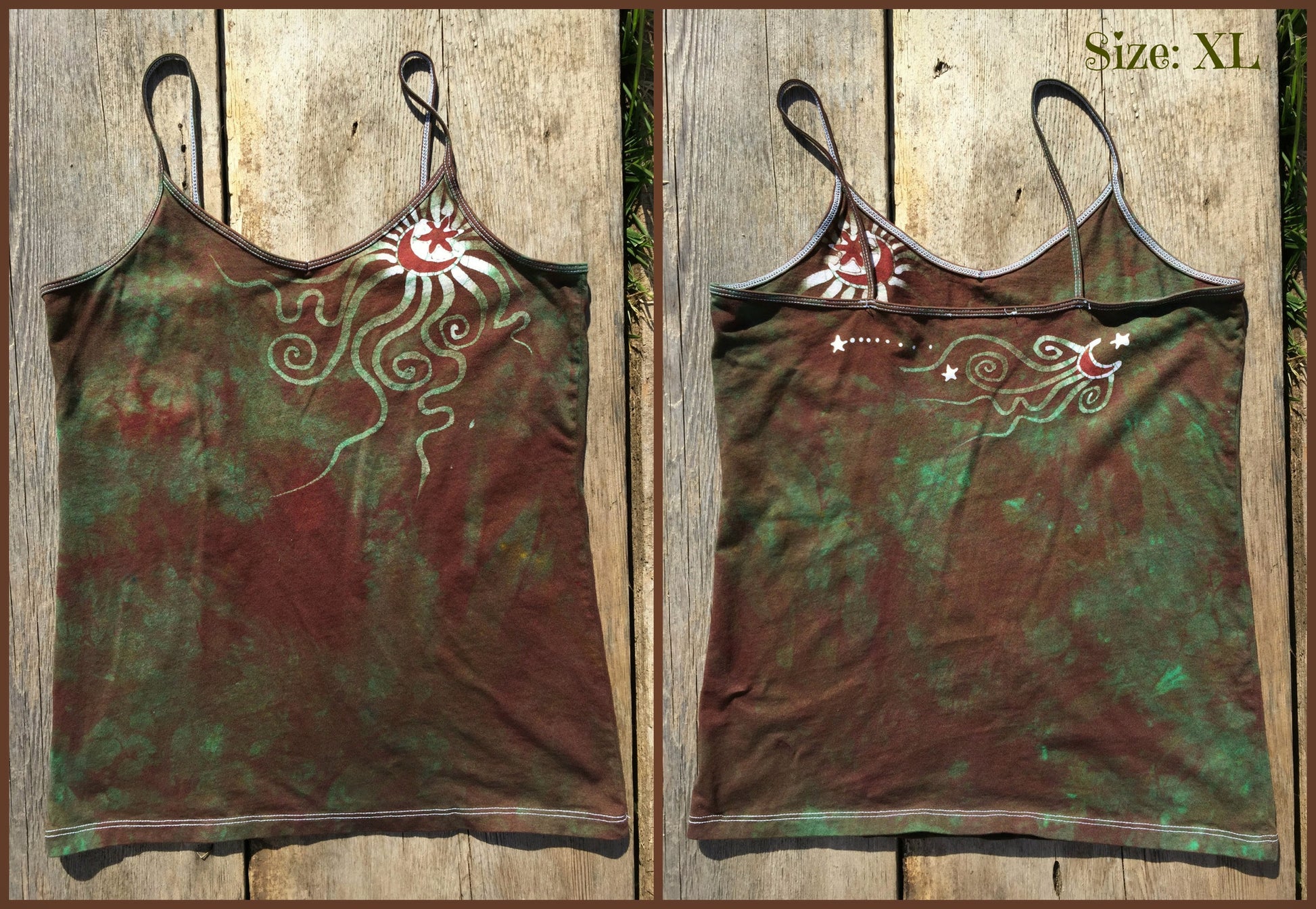 The Earth is Magic Batik Stretchy Camisole - Batikwalla 
 - 8