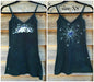 Dark Teal Batik Sun Long Cotton Camisole - Batikwalla 
 - 5