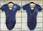 Navy and Purple Moon Batik Dance Leotard - Batikwalla 
 - 7