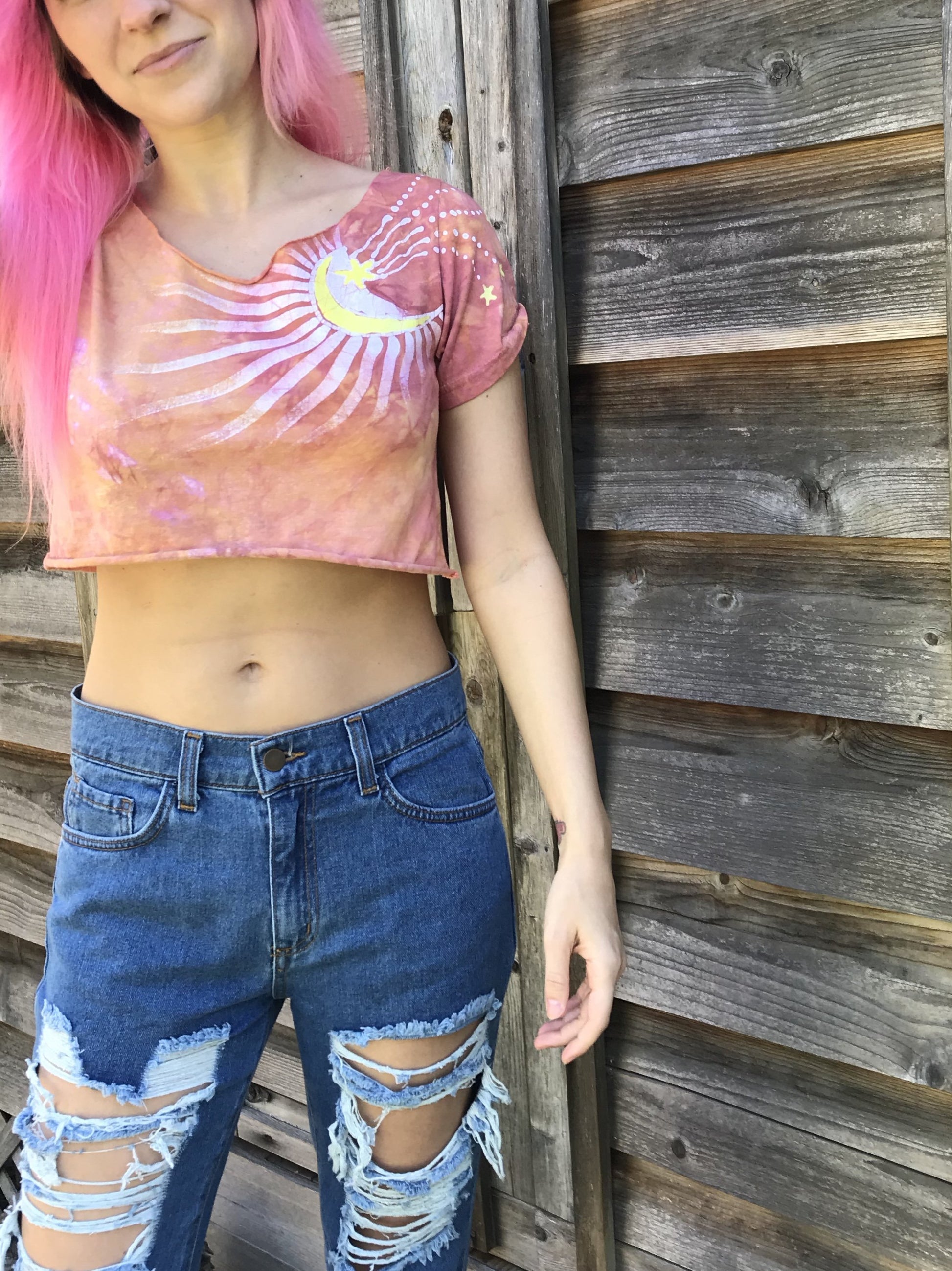 Sunshine Beach Crop Top Batikwalla by Victoria 