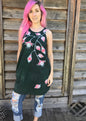 Fuchsias Are Delightful Hand Painted Summer Dress Batik Dresses Batikwalla by Victoria 