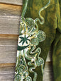 Dancing Green Handmade Batik Yoga Pants
