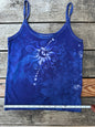 Blue Moon Hand Painted Batikwalla Tank Top Tops batikwalla XL 