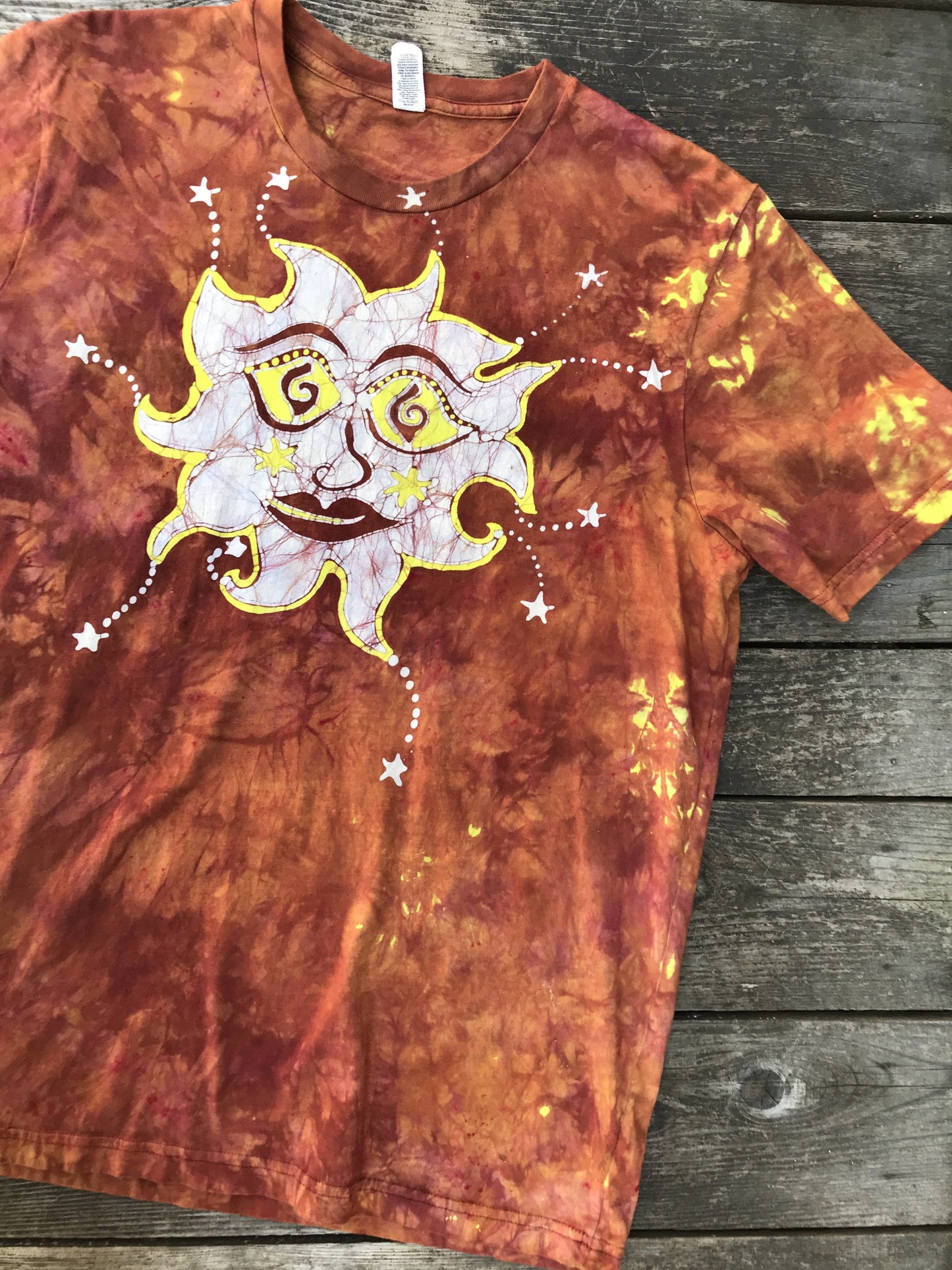 Yo Sunshine Joy - Handmade Batik Tshirt