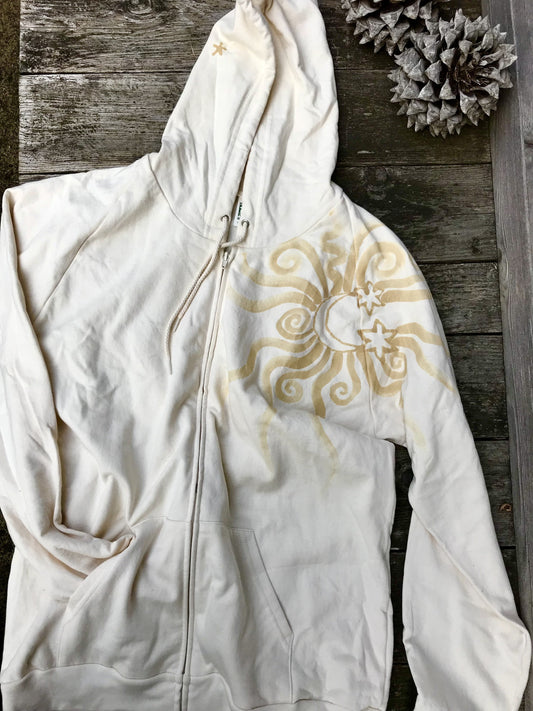 Pre-Waxed Zipper Batik Hoodie Project - The Art Of Creative Batik Members Only Batikwalla by Victoria 