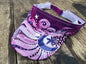 Pretty In Pink Moon and Stars Adjustable Sun Visor Hat visor batikwalla Fuchsia 