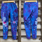 Blue and Pink Moon Magic Leggings leggings batikwalla Small 